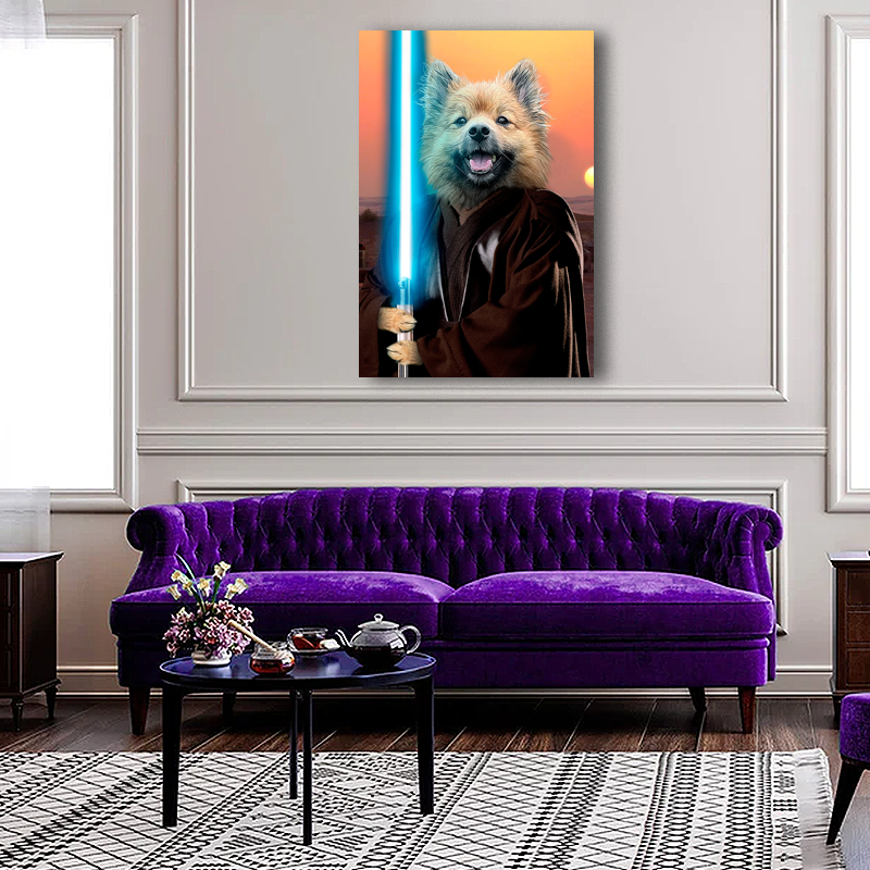 Kenobi Star Wars - Custom Pet Portrait ii